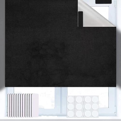 Fenster-Verdunkelungslösung für Kinderzimmer und Schlafzimmer, reisefreundliches Design (150 x 200 cm) von UTTASU
