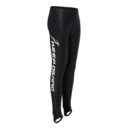 Flexible Neoprenanzughose für Wassersport, Nylon Tauchhose mit bequemen Nähten, zum Schnorcheln geeignet (XXXL) von UTTASU