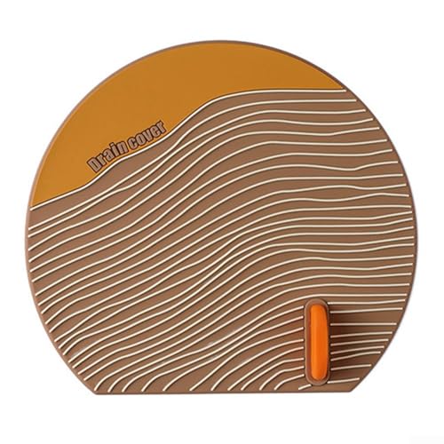 Flexibles Abflussdichtungspad für Küche und Bad, aus Silikonmaterial für lange Lebensdauer, Braun Flexibles Abflussdichtungspad für Küche und Bad, aus Silikonmaterial für lange Lebensdauer, Braun von UTTASU