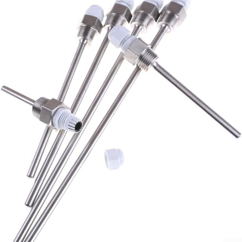 Für Temperaturfühler Thermowell aus Edelstahl mit 12 NPT-Gewinden für zuverlässigen industriellen Einsatz (250mm) von UTTASU