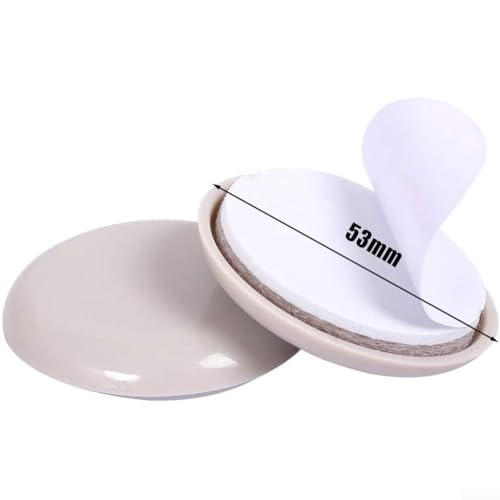 Für Teppich-Möbelgleiter, 16 Stück, robuste bewegliche Pads für sichere und einfache Möbelbewegung (53 mm) von UTTASU