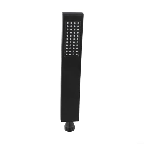 Handbrause mit Druck aus 304 Edelstahl für verbesserten Wasserfluss (schwarz) von UTTASU
