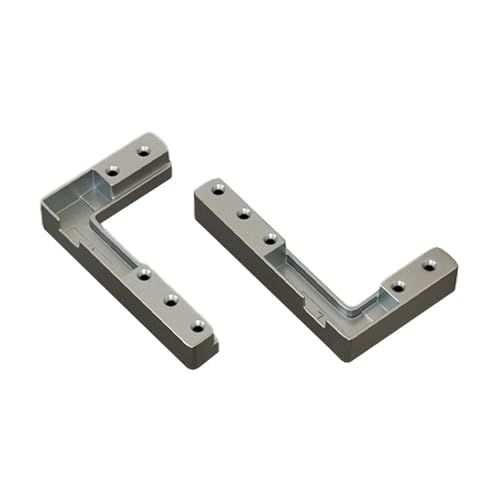 Hydraulisches Pufferscharnier für Kleiderschrank- oder Schranktüren, passend für Aluminiumrahmen 18 32 mm, Edelstahlkonstruktion von UTTASU