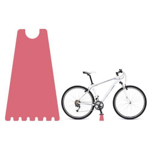 Klappbarer Fahrradständer, transparent, Parkhalterung für Mountainbikes, kompaktes Design (Rosa) von UTTASU