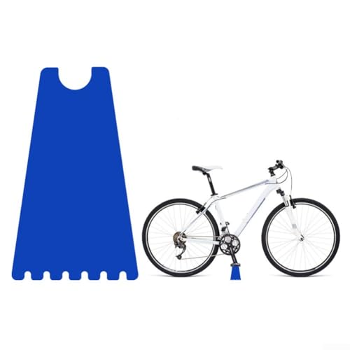 Klappbarer Fahrradständer, transparent, Parkhalterung für Mountainbikes, kompaktes Design (blau) von UTTASU