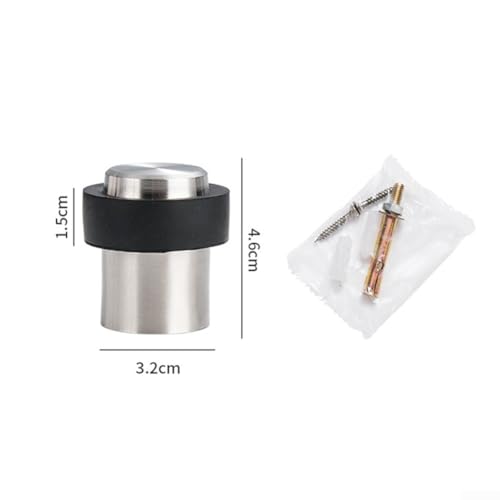 Kompaktes Design, Edelstahl-Türstopper mit effektiven Anti-Kollisions-Funktionen (46 mm) von UTTASU
