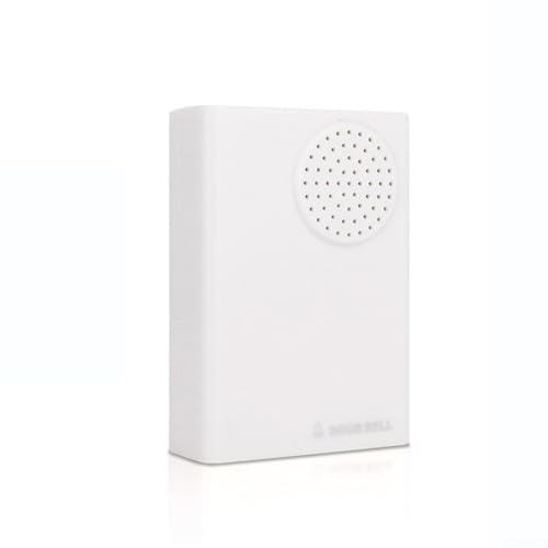 Kompaktes und schlankes Design, kabelgebundene Türklingel, Ding Dong Sound, 12 V Türklingel (Verkabelungsversion 12 V) von UTTASU