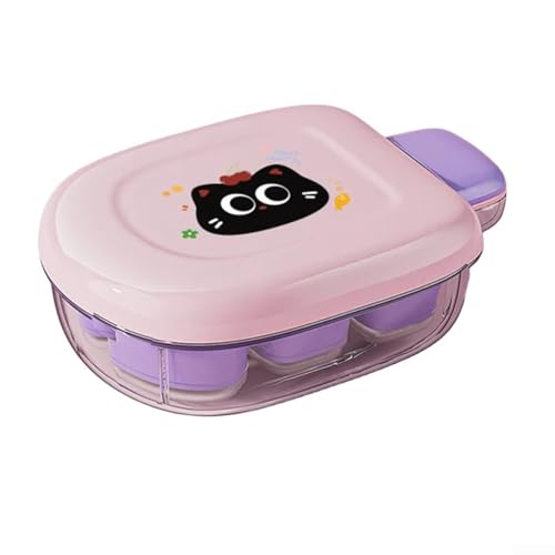 Kreative Silikon-Eiswürfelbereiter, Mini-Eiswürfelform für schnelle Eiswürfel und unterhaltsame Unterhaltung (Rosa) von UTTASU