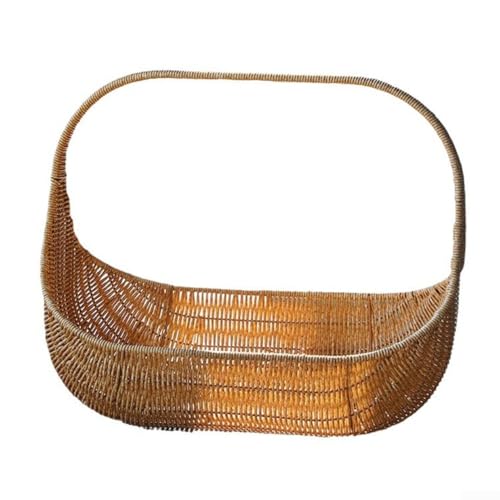 Kunstvoller handgefertigter ABS-Rattan-Brotkorb, perfekt zum Servieren von Obst und Brot Kunstvoller handgefertigter ABS-Rattan-Brotkorb, perfekt zum Servieren von Obst und Brot von UTTASU