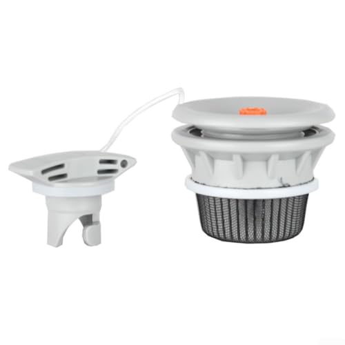 Luftventil mit Netzabdeckung für Hochdruckeinsatz in aufblasbaren Kajaks, Paddelbrettern, Booten und Gartenpools, Ersatzteil mit 3 Komponenten von UTTASU