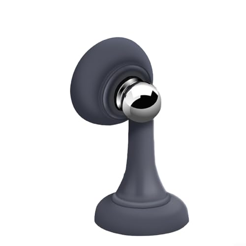 Magnetischer Türstopper für Haushaltstüren, Wand- oder Bodenmontage, einfach zu installieren, Grau von UTTASU