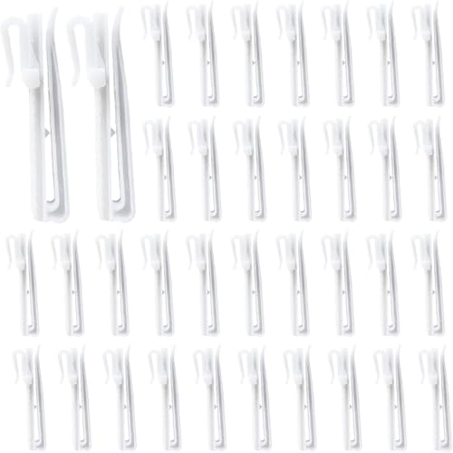 Maximieren Sie die Nützlichkeit Ihrer Fenster mit dieser praktischen Packung mit 100 starken und anpassungsfähigen Hakenclips für verschiedene Arten von Stoffen Maximieren Sie die Nützlichkeit Ihrer Fenster mit dieser praktischen Packung mit 100 starken und anpassungsfähigen Hakenclips für verschiedene Arten von Stoffen von UTTASU