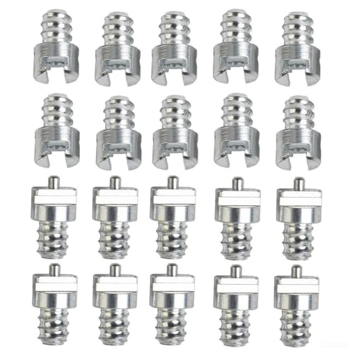 Metallische Federverbinder für Dredge-Rohre, männlich und weiblich, 16 mm, 20 Stück Metallische Federverbinder für Dredge-Rohre, männlich und weiblich, 16 mm, 20 Stück von UTTASU