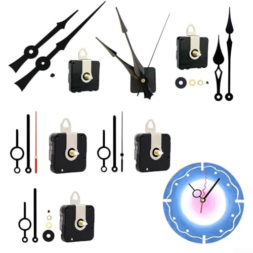 Personalisieren Sie Ihren Raum mit einem leisen Acryl-Wanduhr-Set mit präziser Quarzmechanik (C) von UTTASU