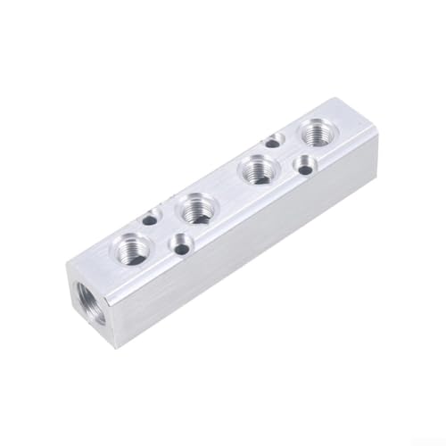 Pneumatischer Luftverteiler mit 1/2 pt Gewindeanschluss SY30 Serie kompatibler Verteiler für Holzbearbeitung und Autoreparatur () von UTTASU