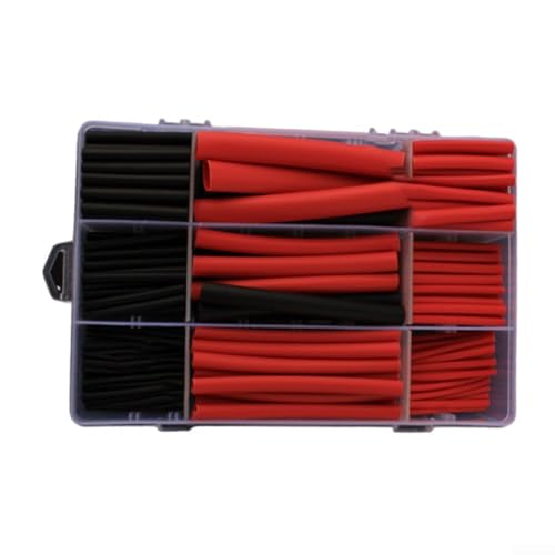 Polyolefin-Schrumpfschläuche, 270 Stück, für effektive elektrische Isolationslösungen Polyolefin-Schrumpfschläuche, 270 Stück, für effektive elektrische Isolationslösungen von UTTASU