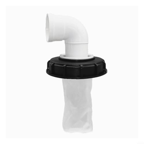 Robuste IBC Toneimer Kunststoff Filterabdeckung mit Filtertasche für einfache Wartung und optimale Funktionalität (DN150-90°) von UTTASU