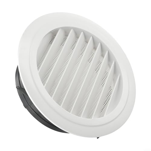Runde Lüftungsschlitze mit Insektenschutz für verbesserte Belüftung und einfache Wartung in Häusern und gewerblichen Räumen (150 mm) von UTTASU