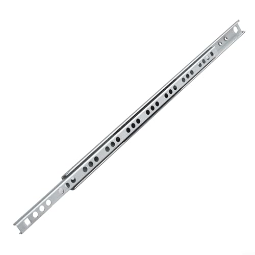 Schubladenschienen-Set aus Metall, 2 Stück, für Küchenschränke und Möbelschubladen (33 cm) von UTTASU