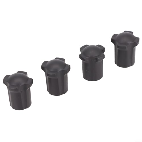 Set mit 4 Gummibeinen für Campingstühle, Mondstühle und Klapptische, entworfen, um Möbelbeine vor Bodenschäden zu schützen von UTTASU