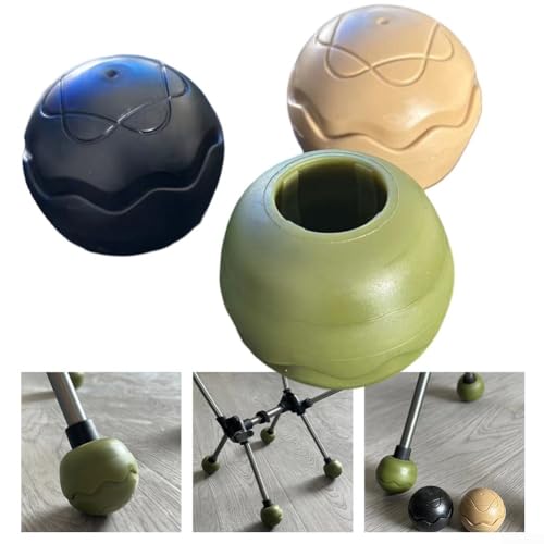 Set von 4 Moon Stuhl-Fußbezügen, wesentliche Stabilisierungsausrüstung für den Außenbereich (Farben) von UTTASU