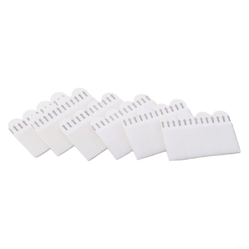 Sichere Aufhängung von Rahmen mit 12 Paar doppelseitigen Klebebändern, zerstörungsfrei (16 x 46 mm, 12 Paar) von UTTASU
