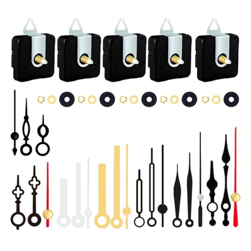 Silent Quartz Uhrwerk Set Kunststoff mit hohem Drehmoment für Wanduhr Ersatz DIY batteriebetrieben Silent Quartz Uhrwerk Set Kunststoff mit hohem Drehmoment für Wanduhr Ersatz DIY batteriebetrieben von UTTASU