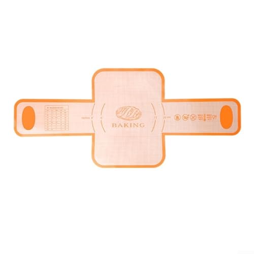 Silikon-Brotlaib-Pfanneneinlagen, Backzubehör für perfekte Teigübertragungen (orange) von UTTASU