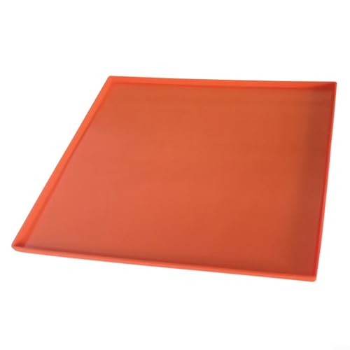 Silikon-Grillmatte für Bratpfannen, die Öl, Wasser und Hitze widerstehen und gleichzeitig die Lebensdauer Ihres Kochgeschirrs mit einfacher Spülmaschinenreinigung (91,4 cm) verlängern von UTTASU