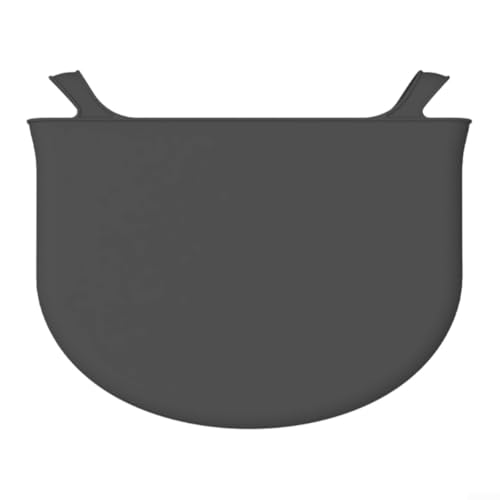 Silikon-Schongarer-Einsatz für 6QT und 8QT ovale Töpfe, hitzebeständiger Einsatz für einfaches Kochen und Reinigen (schwarz 8QT) von UTTASU