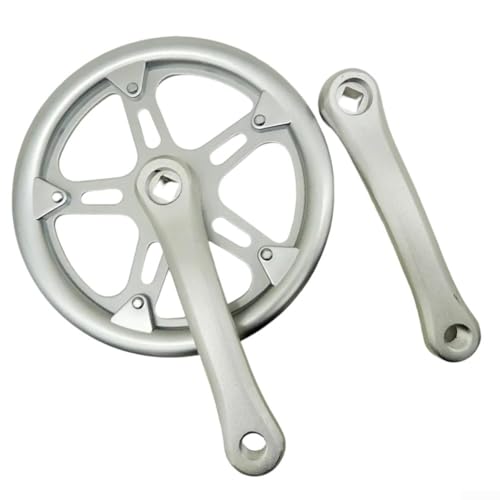 Singlespeed Kurbelgarnitur 46T, 152 mm Armlänge für Klapp- und Rennräder von UTTASU