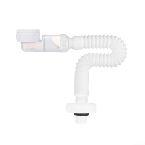 Siphon verstellbar Platzsparend mit flexiblem Ablaufschlauch für G1 1/4 Abwasserrohr geeignet für Wand- und Bodenabflüsse Siphon verstellbar Platzsparend mit flexiblem Ablaufschlauch für G1 1/4 Abwasserrohr geeignet für Wand- und Bodenabflüsse von UTTASU