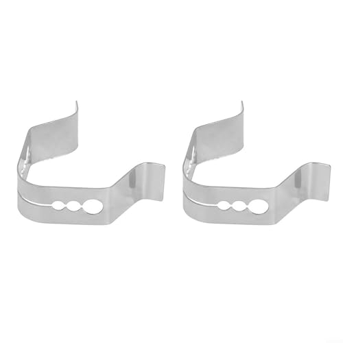 Sondenhalter-Clips für BBQ und Grills, praktisches 3-Loch-Design für verschiedene Thermometer (A) von UTTASU