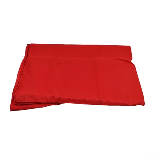 Sonnenschirm für den Außenbereich, 160 g/m², Polyester, rechteckig, für reichlich Schatten in Gärten und Cafés (rot) von UTTASU