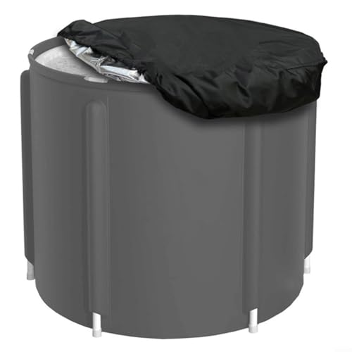 Strapazierfähiger Schutz mit dieser Outdoor-Eisbad-Abdeckung, um Ihre Wanne das ganze Jahr über sauber zu halten (93 x 15 cm) von UTTASU