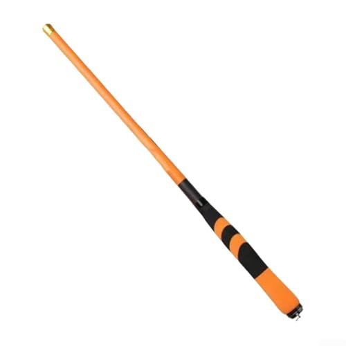 Teleskop-Angelrute mit ultra reaktionsfreudigem Design, leicht und ideal zum Bachangeln (1 8 m bis 2 7 m) (2,1 m Orange) von UTTASU