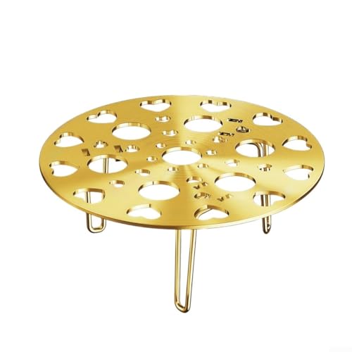 The Kitchen Companion Ein zuverlässiger Edelstahl-Dampfbehälter mit praktischen Funktionen (17,5 cm Gold) von UTTASU