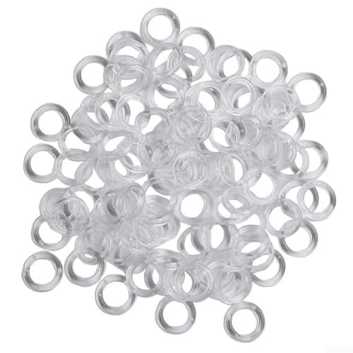 Transparente Kunststoffteile für Raffrollos in Mengen von 20, 50 oder 100 Stück mit einem Durchmesser von 14 mm (100 Stück) von UTTASU