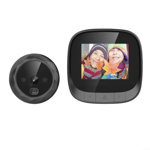 UTTASU Digitaler Türspion 6,1 cm Mini-LCD-Bildschirm Guckloch-Kamera mit Weitwinkelansicht Elektronische Türkamera Sicherheitsmonitor für Haustür von UTTASU