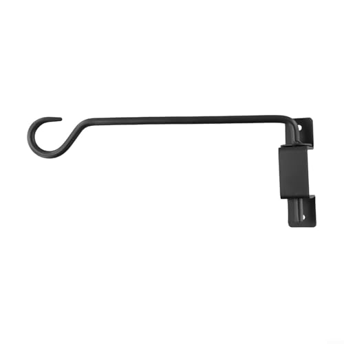 UTTASU Elegante Haken zum Aufhängen für Laternen, drehbares Design für einfache Präsentation von Dekorationsartikeln im Innen- und Außenbereich (schwarz, 78,9 x 30,5 cm) von UTTASU