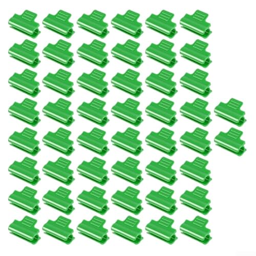 UTTASU Gewächshaus Kunststoff Klammern Für 11Mm Stangen Rohrschellen Befestigungsclips Gartenfolie Pflanzenstütze Gartenzubehör(50PCS) von UTTASU