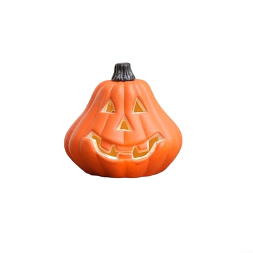 UTTASU Halloween LED Kürbis Laterne Outdoor Dekoration, Orange Kunststoff Jack-O'-Lantern Licht mit Batteriegehäuse für gruseligen Garten, Veranda, Party und Zuhause, wetterbeständige festliche UTTASU Halloween LED Kürbis Laterne Outdoor Dekoration, Orange Kunststoff Jack-O'-Lantern Licht mit Batteriegehäuse für gruseligen Garten, Veranda, Party und Zuhause, wetterbeständige festliche von UTTASU