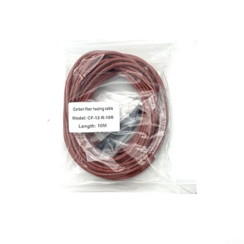 UTTASU Silikon-isolierter Heizdraht für sichere und zuverlässige Fußbodenheizung (10 m), C90L4L58L24JF4YQ6MB0 von UTTASU