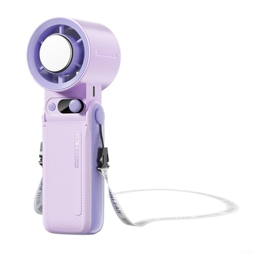 UTTASU Tragbarer Mini-Ventilator mit 199 Geschwindigkeitsstufen, 10.000 mAh Akku-Kapazität, wiederaufladbarer Handventilator mit LED-Display, faltbares Design für Reisen, Büro, Outdoor-Aktivitäten UTTASU Tragbarer Mini-Ventilator mit 199 Geschwindigkeitsstufen, 10.000 mAh Akku-Kapazität, wiederaufladbarer Handventilator mit LED-Display, faltbares Design für Reisen, Büro, Outdoor-Aktivitäten von UTTASU