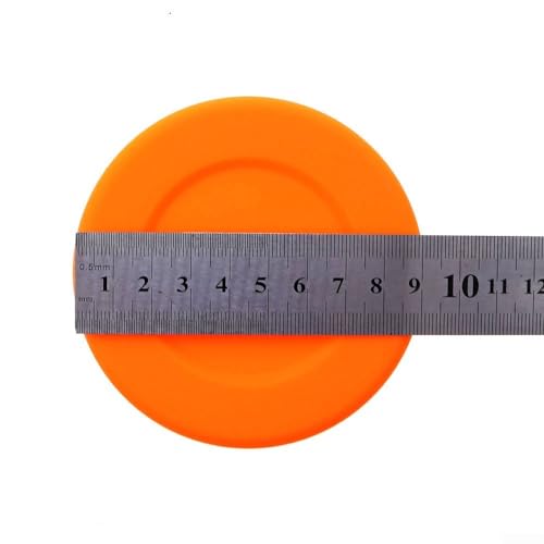 Universal Cup Cover Silikon Pad, lange Lebensdauer & verbesserter Schutz (Orange 7,5 cm) von UTTASU
