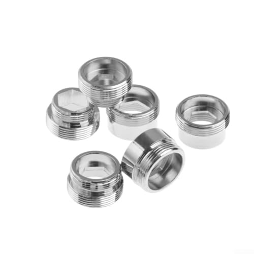 Verchromter Messing-Lüfter-Anschluss, Außengewinde, Küchenarmatur-Adapter (Innengewinde 20-22 mm) von UTTASU