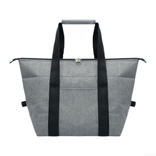 Verschleißfeste Thermo-Kühltasche mit mehreren Isolationsschichten, um Lebensmittel frisch zu halten (S Grau) von UTTASU