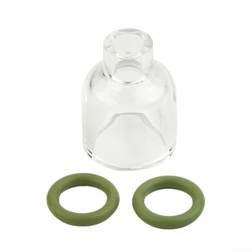 WIG Clear Visualisierungsdüse für WP9/17/18/20/26 Glas mit O-Ringen für längere Lebensdauer (5) von UTTASU