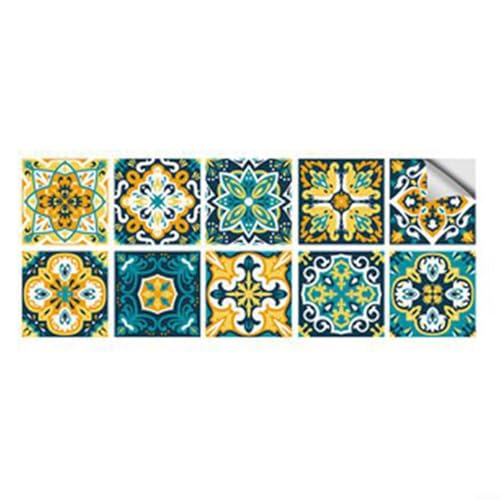Wandsticker für stilvolle Innenräume Mosaikfliesen für Küche und Bad Wände (NHT-01) von UTTASU