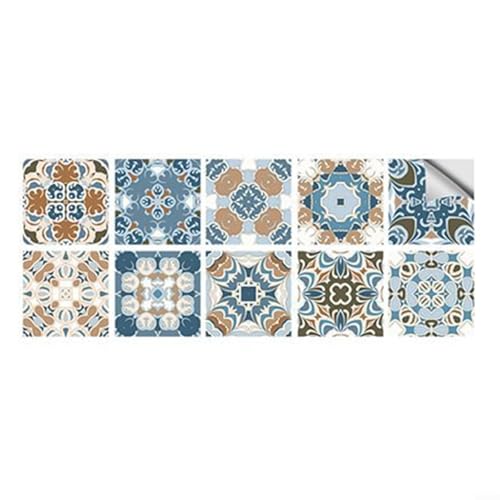 Wandsticker für stilvolle Innenräume Mosaikfliesen für Küche und Bad Wände (NHT-06) von UTTASU